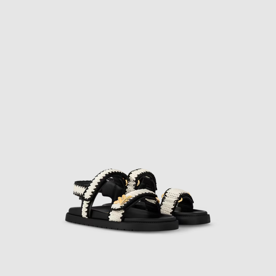 LV Sunset Flat Comfort Sandal